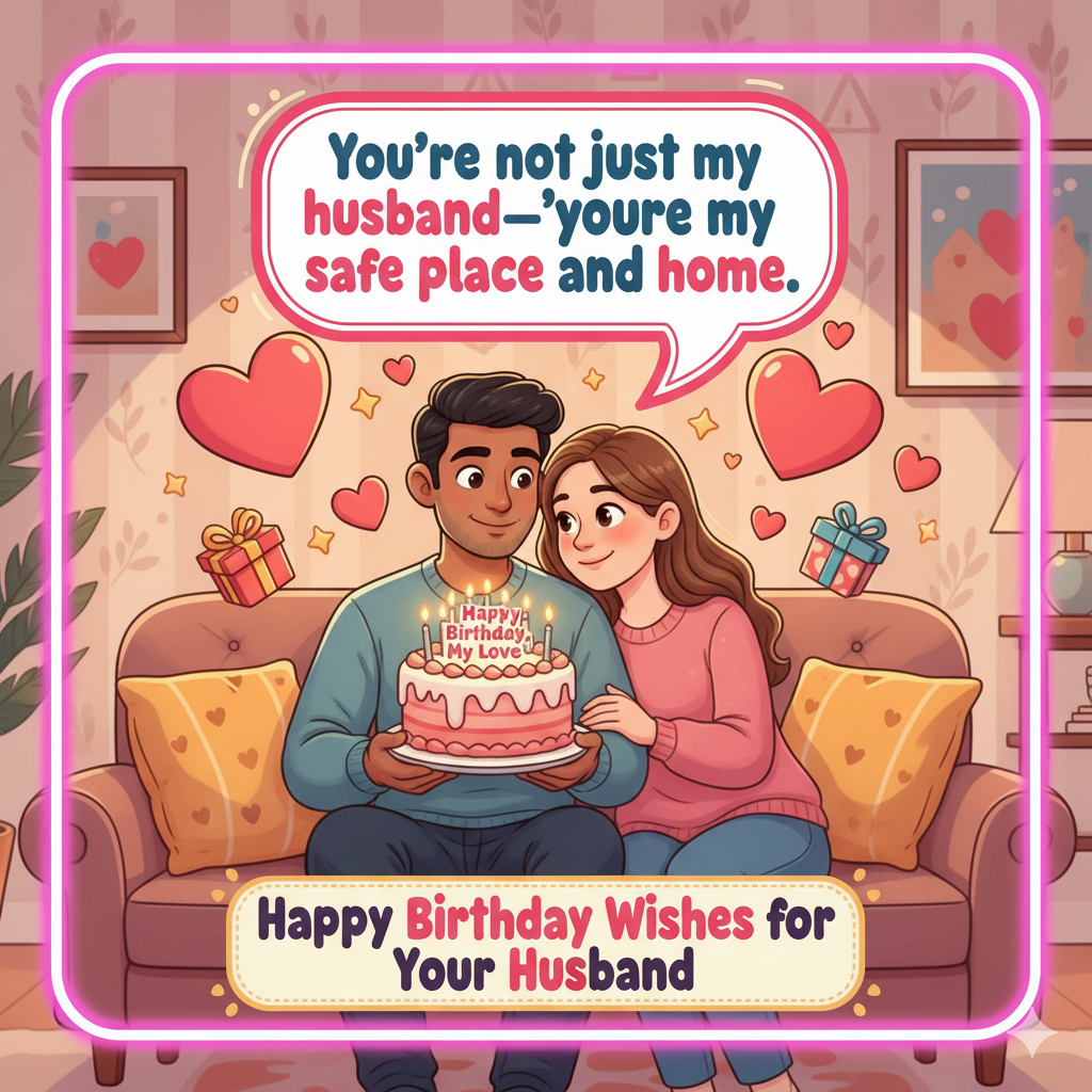 Birthday Wishes for Your Husband