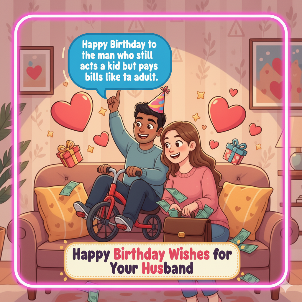 Birthday Wishes for Your Husband 