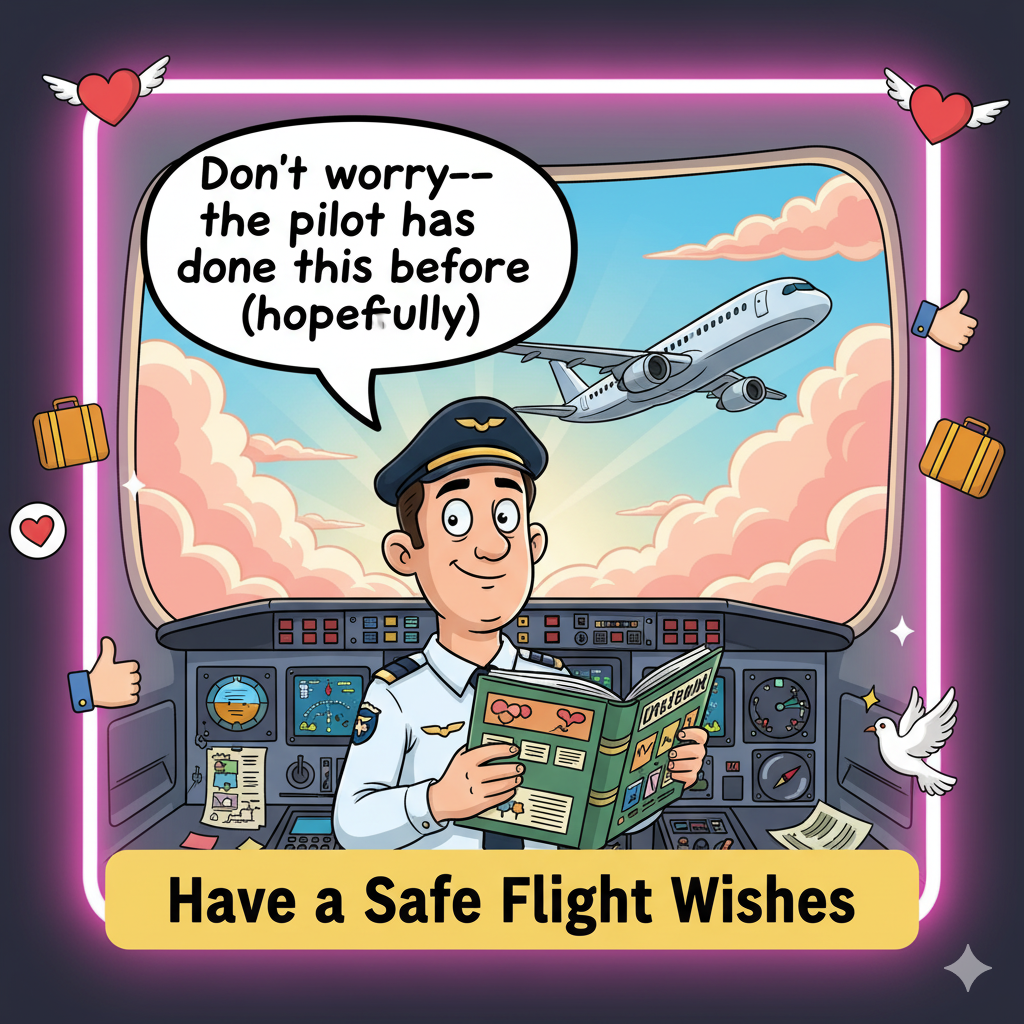 Have a Safe Flight Wishes 