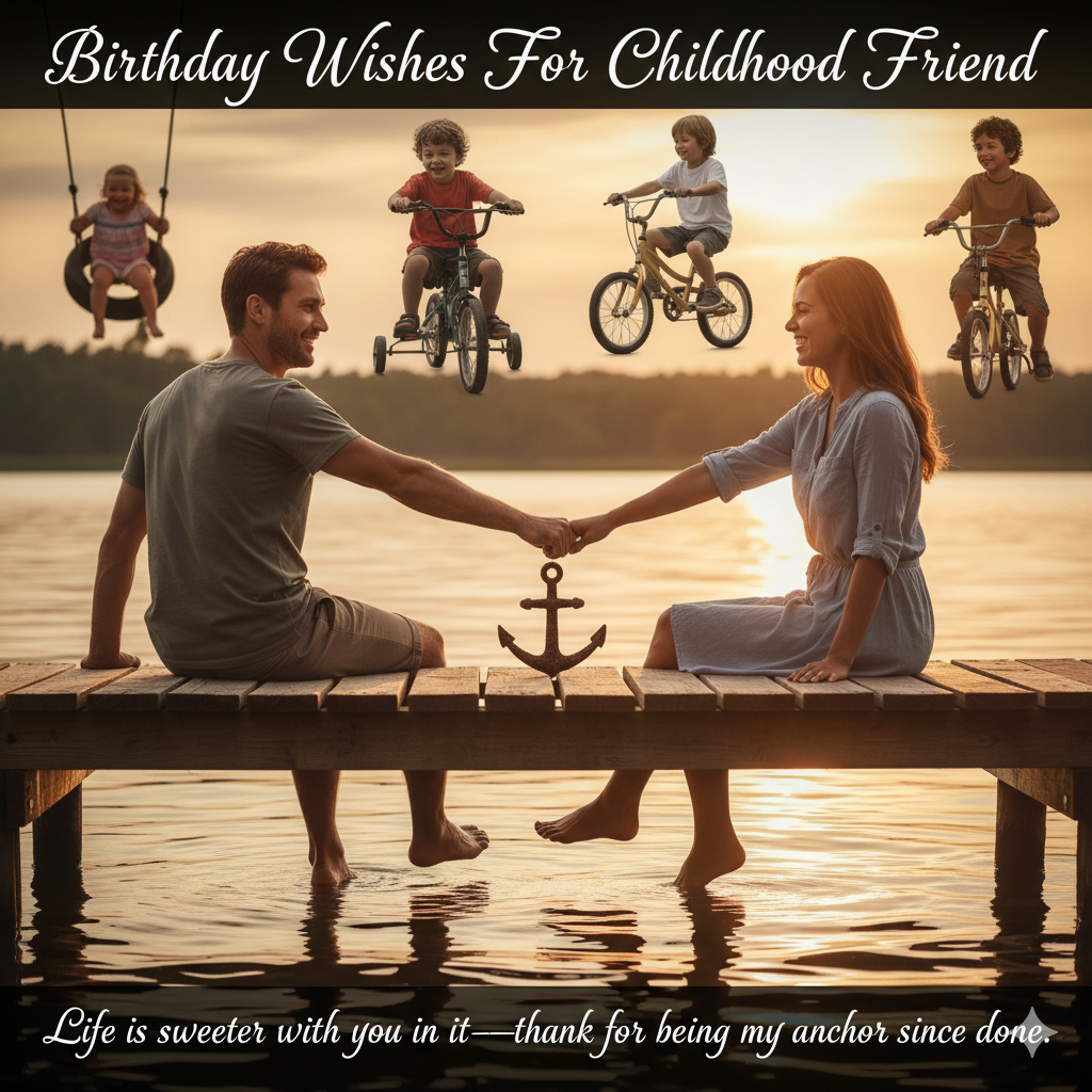 Birthday Wishes for Childhood Friend