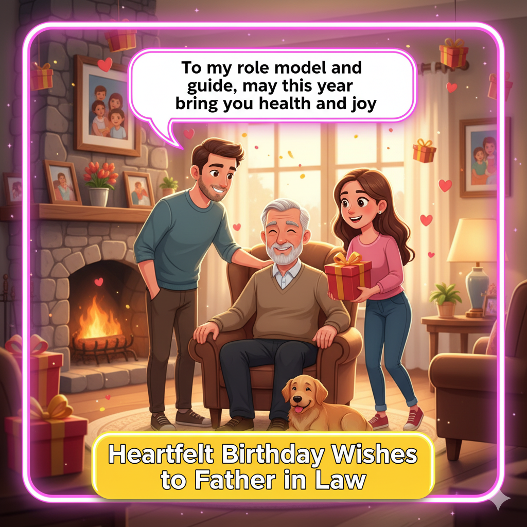 Heartfelt Birthday Wishes to Father in Law