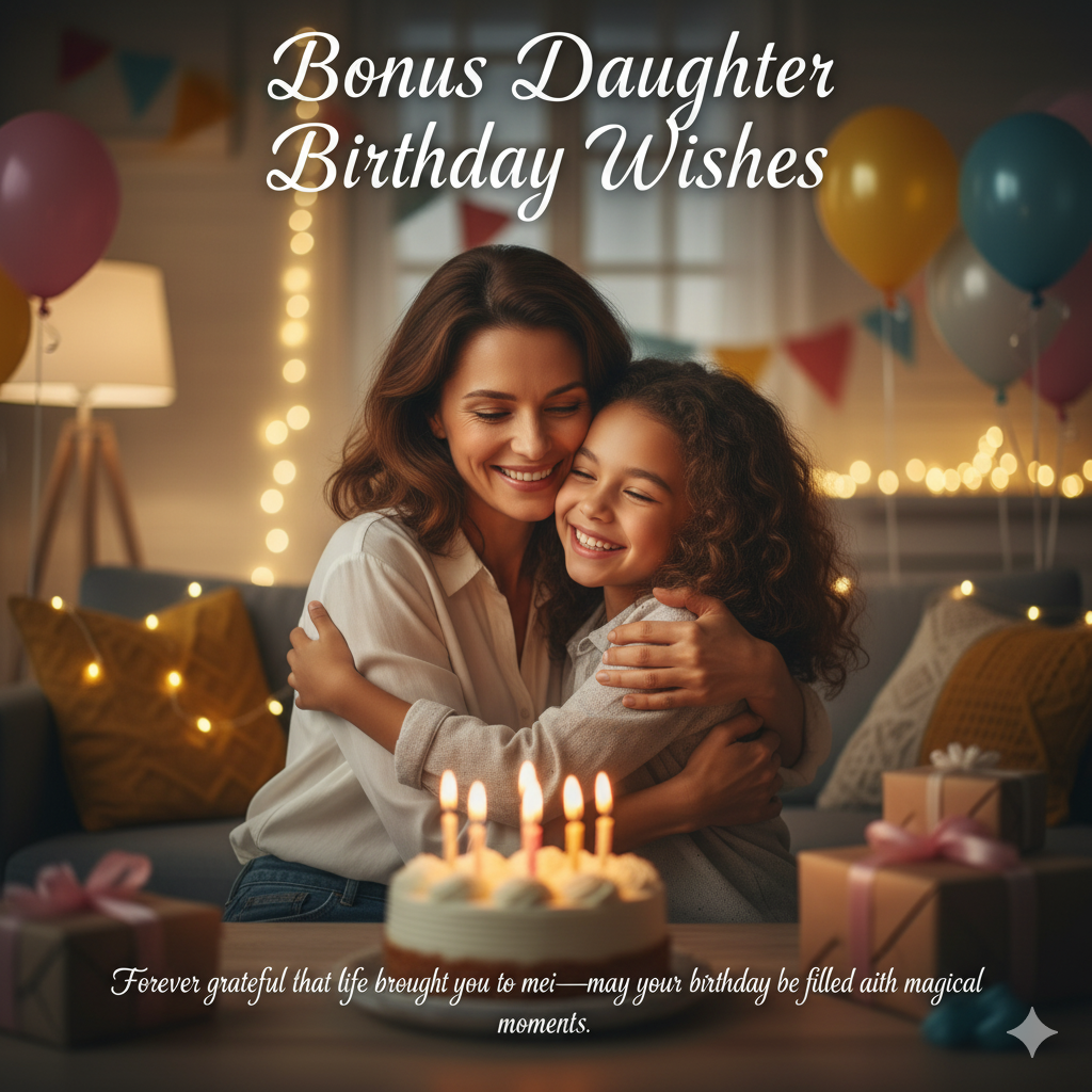 Bonus Daughter Birthday Wishes 