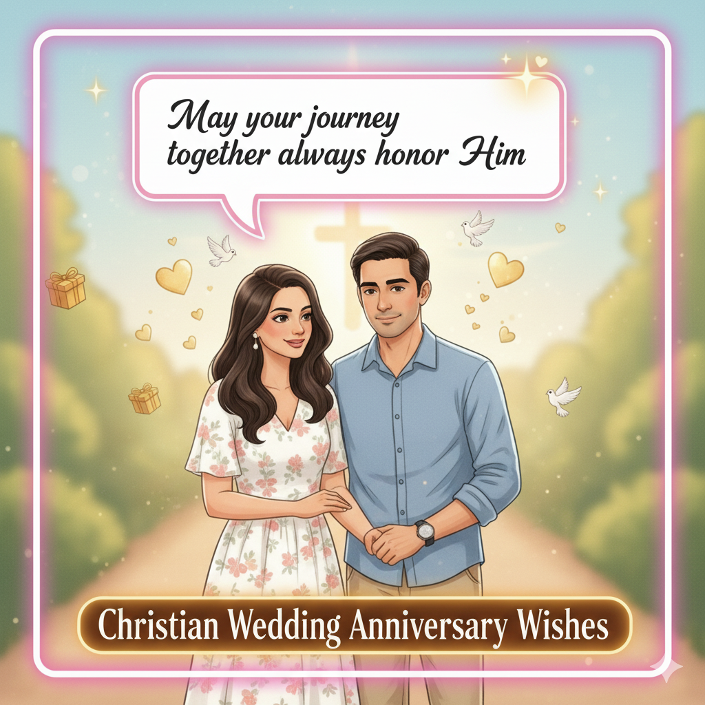 Christian Wedding Anniversary Wishes
