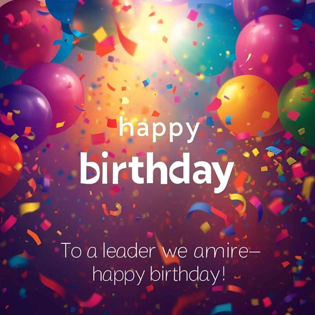 Birthday Wishes for Supervisor