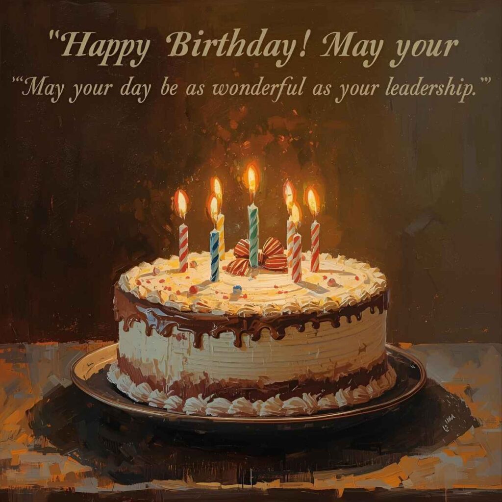 Birthday Wishes for Supervisor
