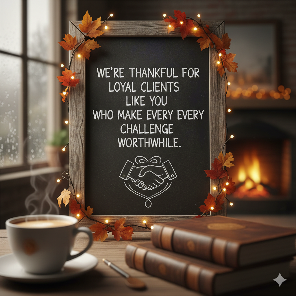 thanksgiving wishes to clients