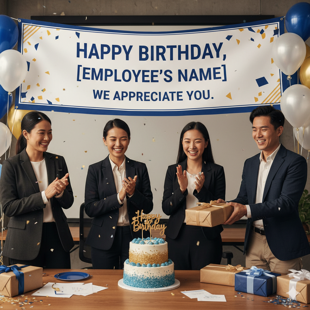 birthday wishes to employee