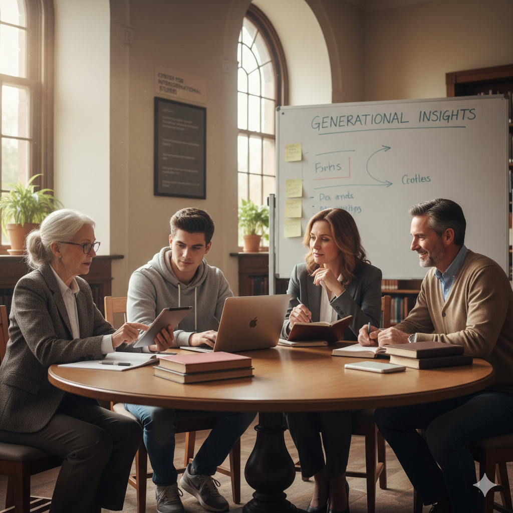 a researcher wishes to study generational differences