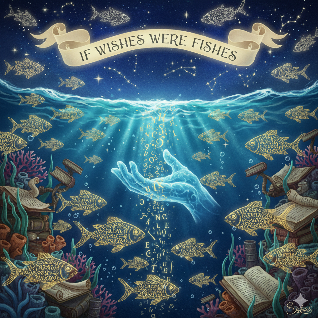 if wishes were fishes saying