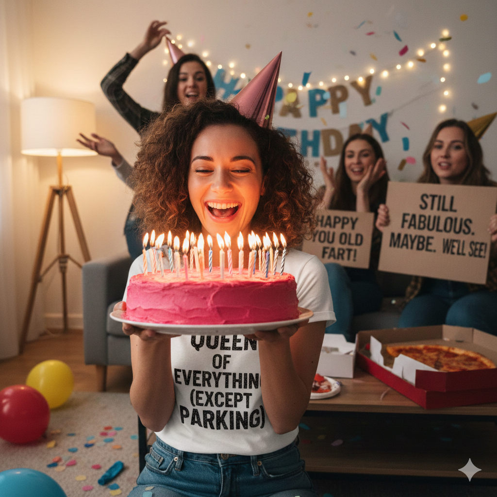 female happy birthday wishes for friend funny