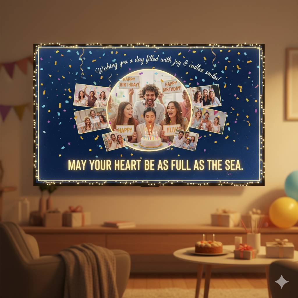 happy birthday wishes video