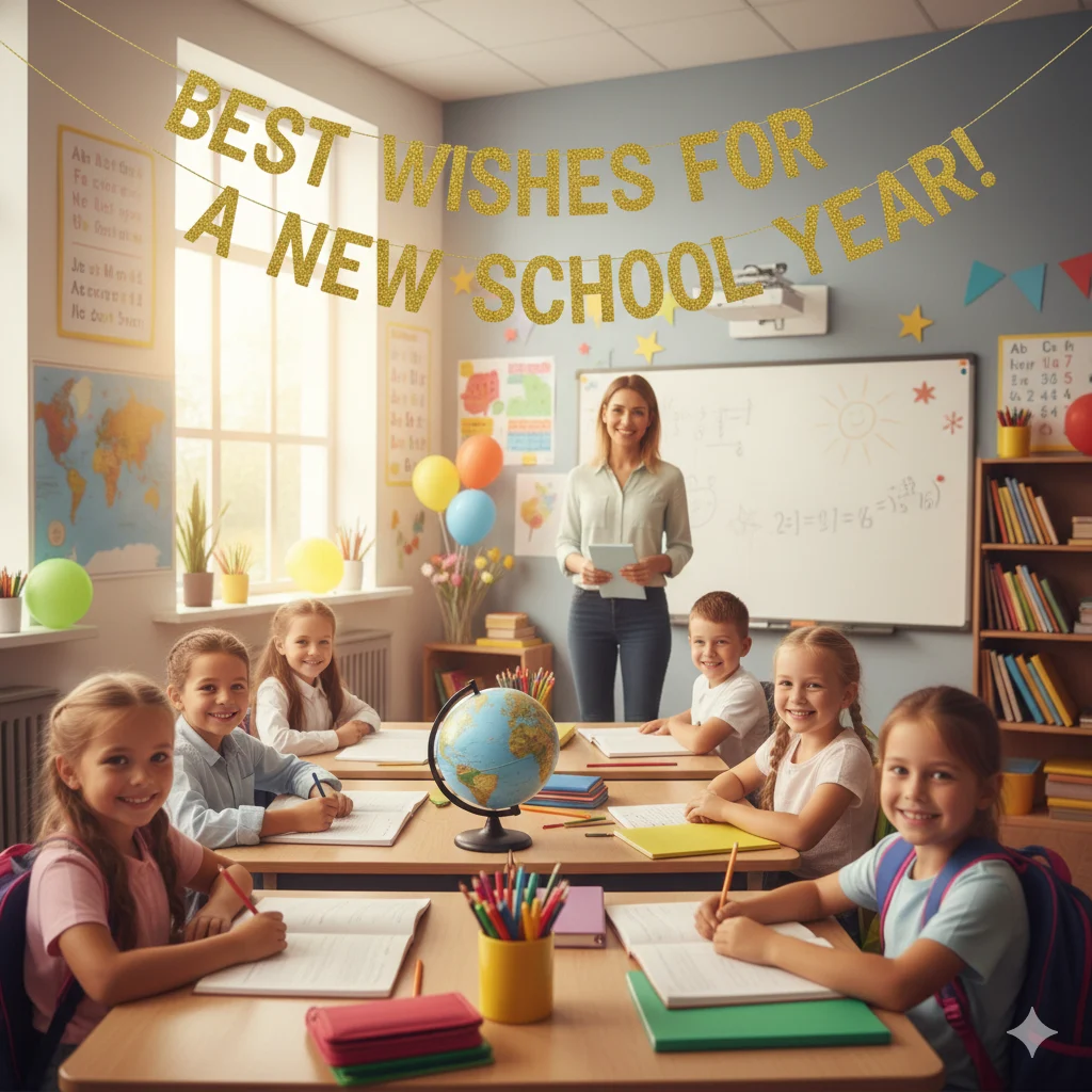 best wishes for new school year