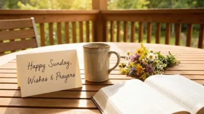 happy sunday wishes and prayers