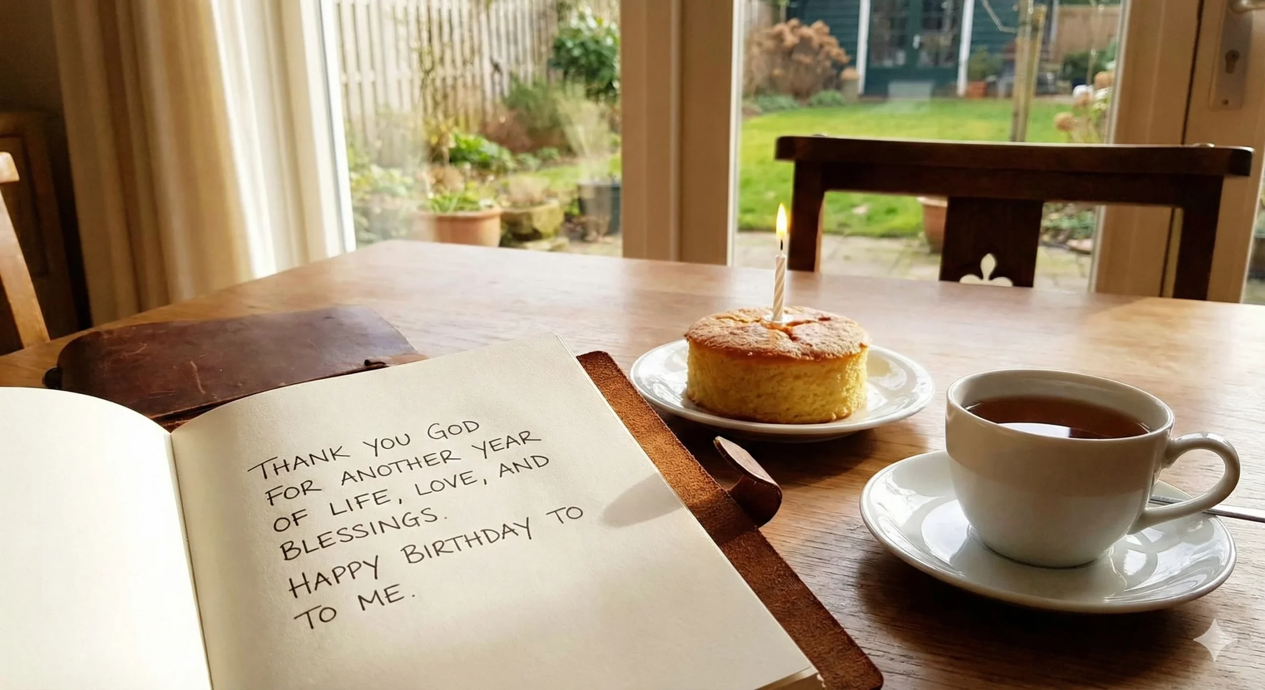 birthday wishes for myself thanking god