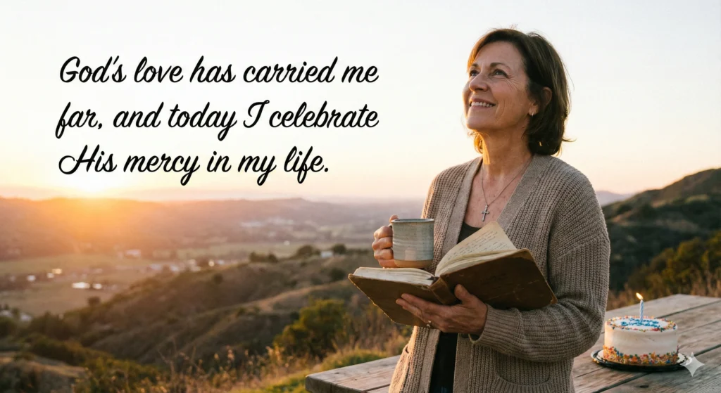 birthday wishes for myself thanking god