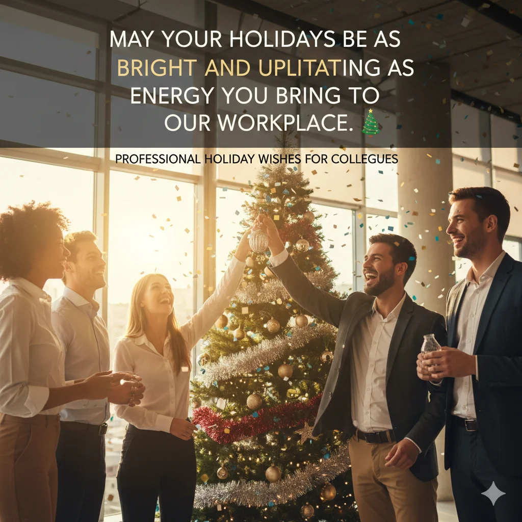 professional holiday wishes