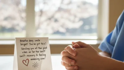 short positive wishes before surgery