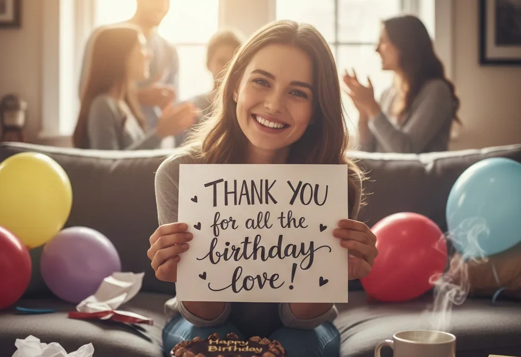 how to thanks for birthday wishes