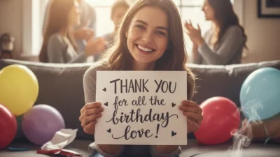 how to thanks for birthday wishes