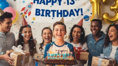 happy 13th birthday boy wishes