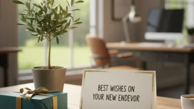 best wishes on your new endeavor