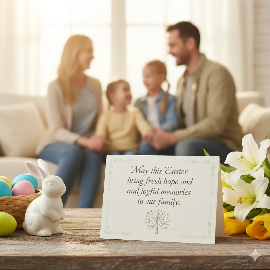 cute happy easter wishes