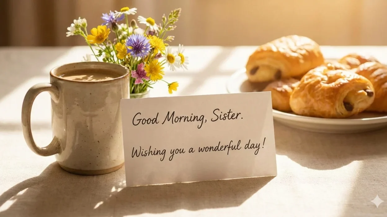 good morning sister wishes