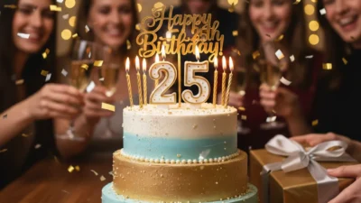 25th birthday wishes